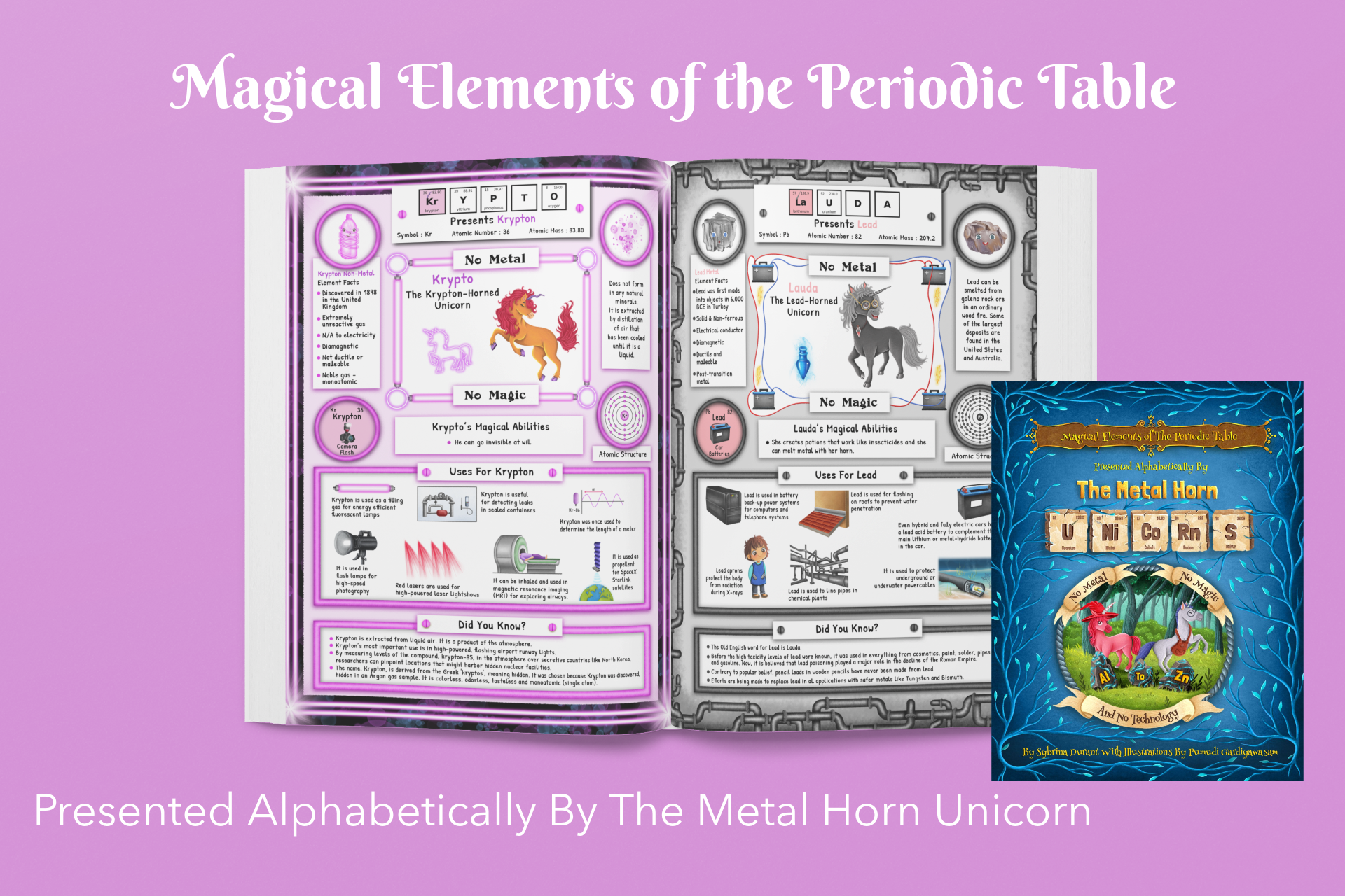 Unicorns are magical and so are the elements of the periodic table.