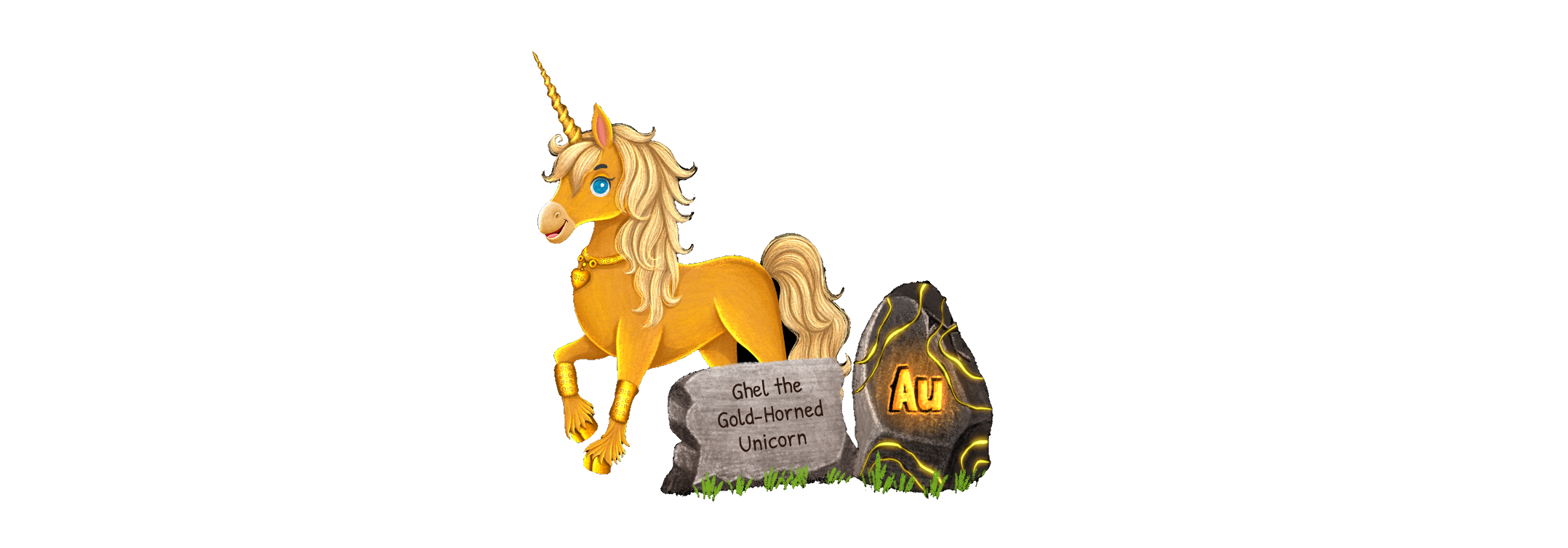 Ghel The Gold Horn Unicorn