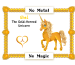 Ghel the Gold Horn Unicorn from the Metal Horn Unicorn Tribe